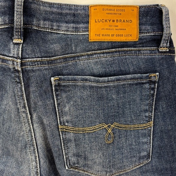 Lucky Brand Lolita Skinny Jeans Women's 4/27 Blue Denim Stretch - Picture 8 of 12